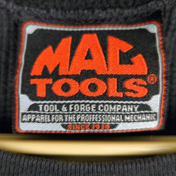 MAC TOOLS Mens Black Thermal Skull Wrench Graphic Tee XL (Fits L) READ - Picture 3 of 8